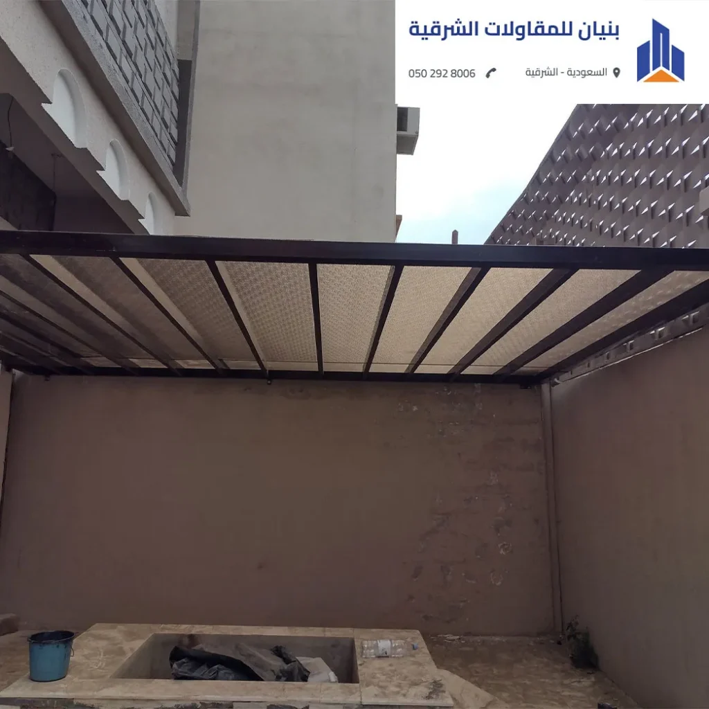 مظلات سيارات ليزر حديثة في الشرقية